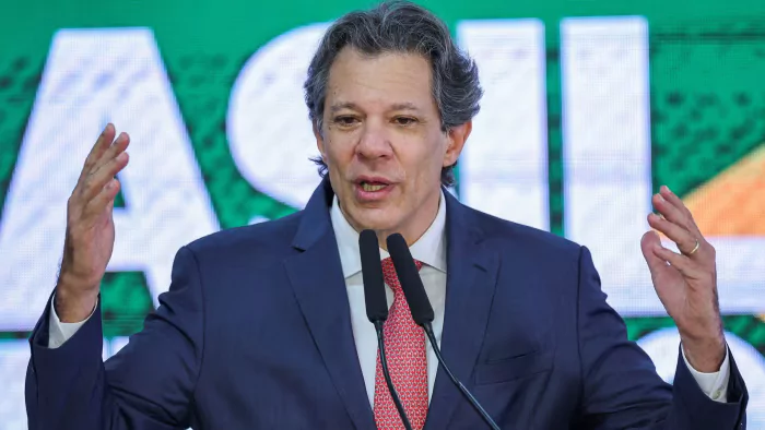 Bộ trưởng Tài chính Brazil Fernando Haddad